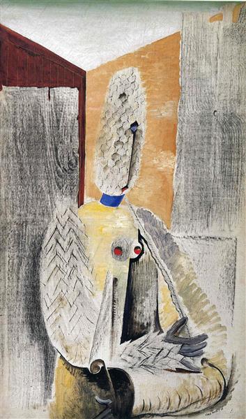 A young nude - Max Ernst