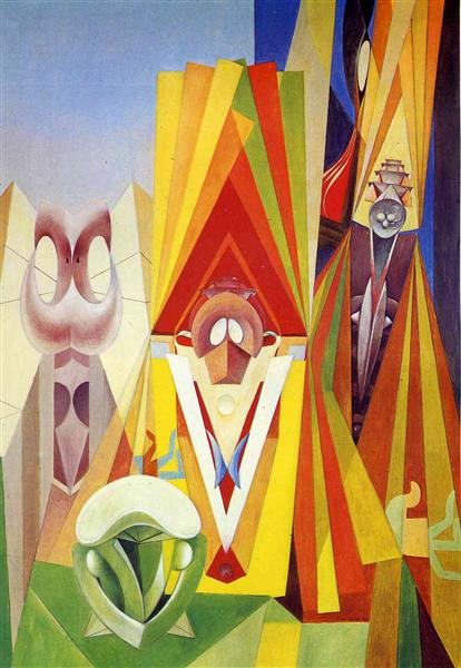 Feast of the God, 1948 - Max Ernst