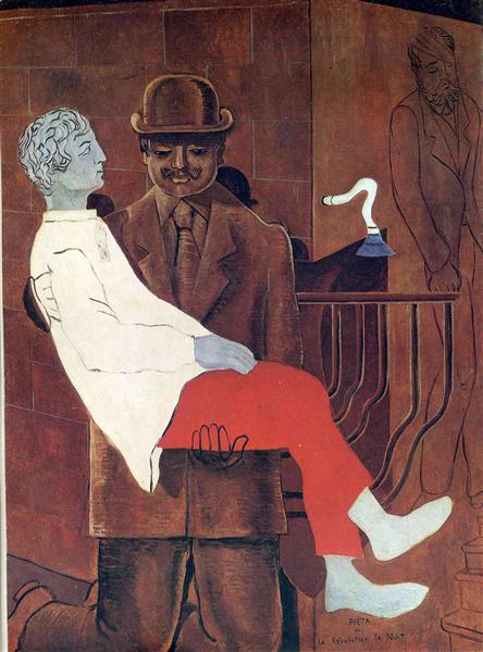 П'єта (Революція ночі), 1923 - Макс Ернст