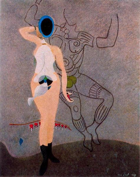 The Return of the Beautiful Gardener (Homage to women), 1967 - Max Ernst