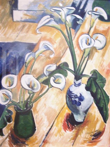 Calla Lilies, 1914 - Max Pechstein
