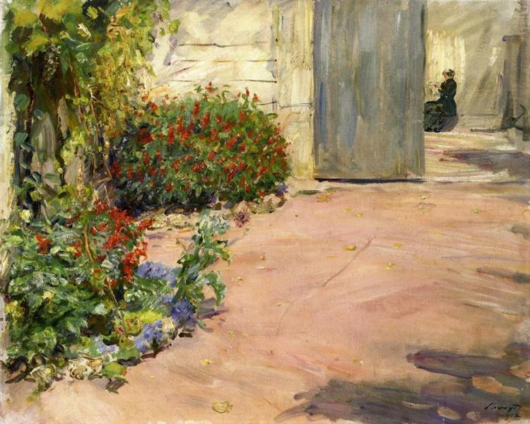 Summer House Garden, 1912 - Макс Слефогт