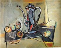 Still Life with Apples - Max Weber