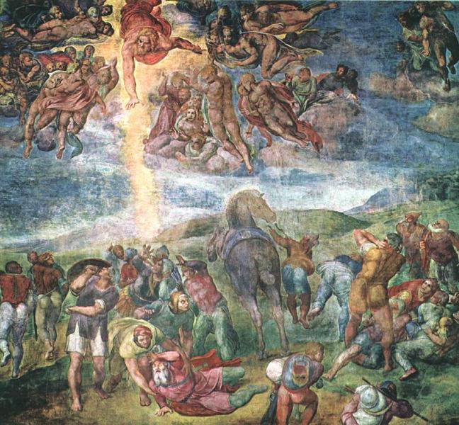 The Conversion of Saul, 1542 - 1545 - Michelangelo