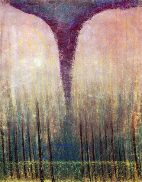 Deluge (III), 1904 - Mikalojus Konstantinas Ciurlionis