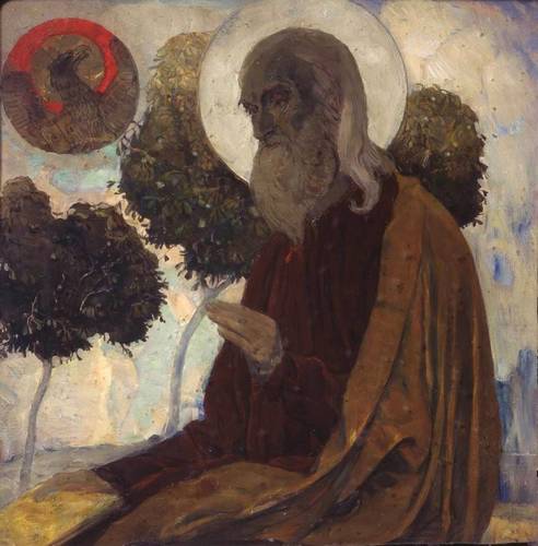 St. John the Apostle, 1909 - Mikhail Nesterov