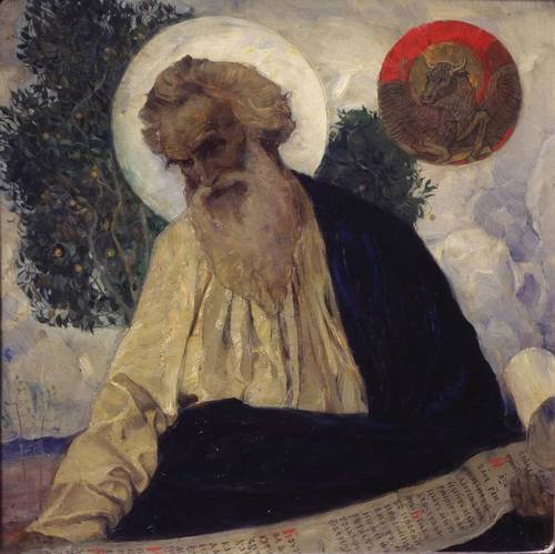 St. Luke the Apostle, 1909 - Mikhail Nesterov