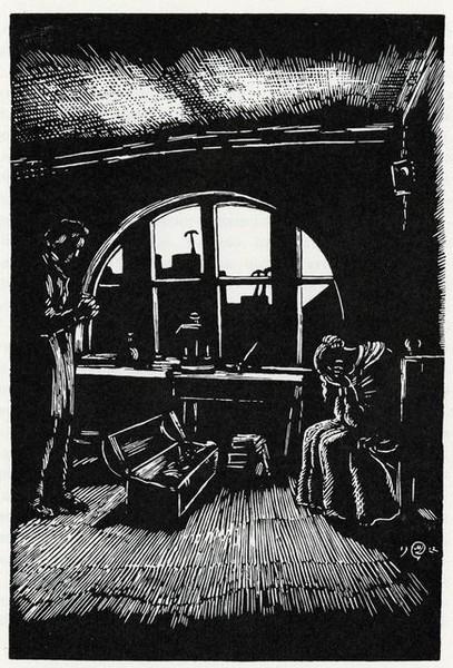 Білі ночі, 1922 - Мстислав Добужинський