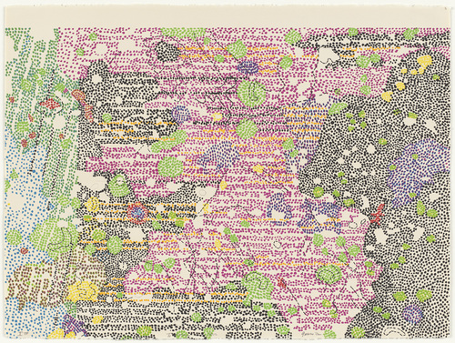 I Part of Sabine D Region, Southwest Mare Tranquilitatis from Lithographs Based on Geologic Maps of Lunar Orbiter and Apollo Landing Sites, 1972 - Nancy Graves