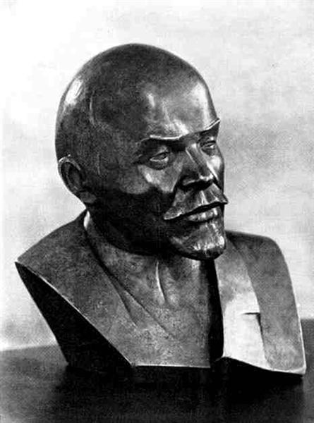 Portrait of V.I.Lenin, 1920 - Natan Altman