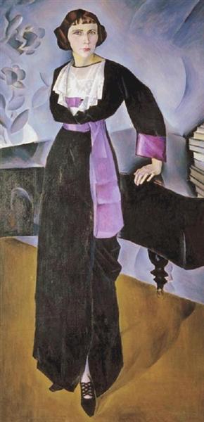 Жінка за піаніно, 1914 - Натан Альтман