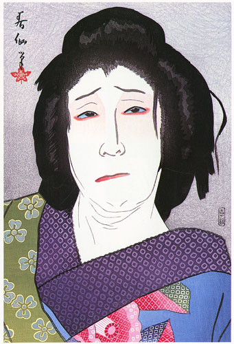 Nakamura Tokizo as Taruya Osen, 1953 - Natori Shunsen