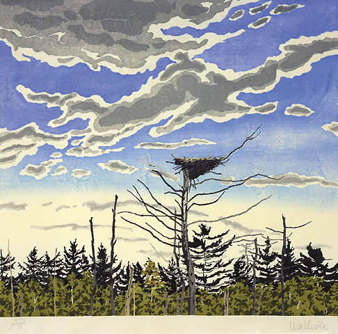 Osprey’s Nest, 1979 - 1980 - Neil Welliver