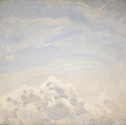 Study for Clouds I, 1979 - Нил Уэлливер
