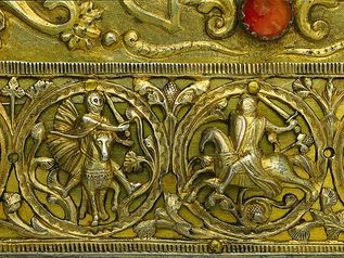 Hunting Frieze, Battle of Riders, c.1200 - Ніколаc Верденський
