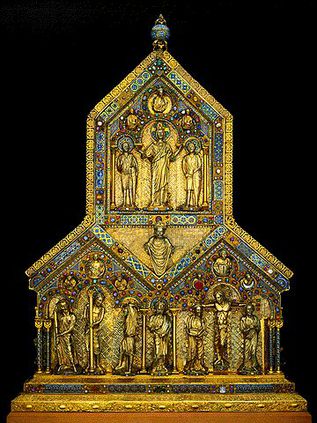 Shrine of the Three Holy Kings, Back Side, c.1200 - Nicholas of Verdun
