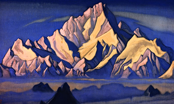 Abode of King Gesar, 1947 - Nicolas Roerich