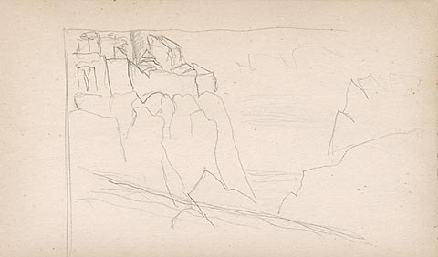 Coast near Ledenets, 1919 - Nikolai Konstantinovich Roerich