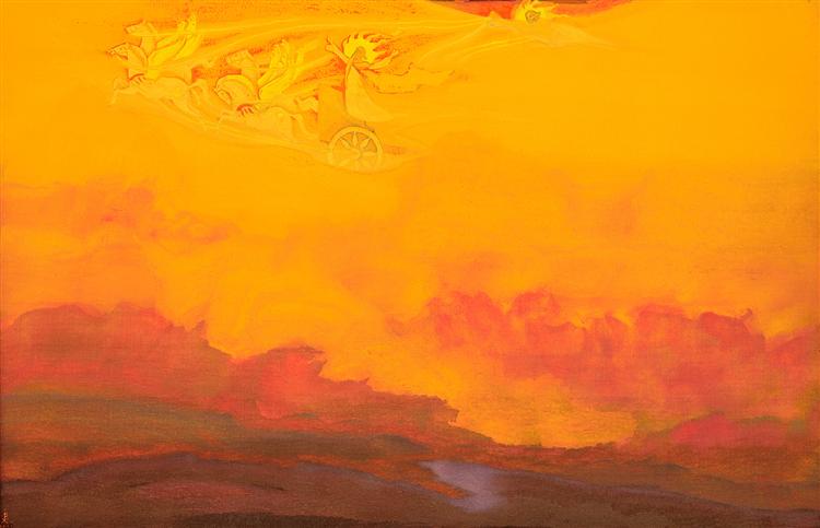 Elijah the Prophet, 1931 - Nicolas Roerich