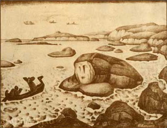 Giantess Krimgerd, 1915 - Nikolai Konstantinovich Roerich