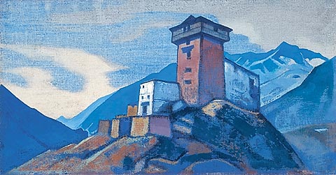 Gundlach. Residence of Thakur., 1932 - Nikolai Konstantinovich Roerich