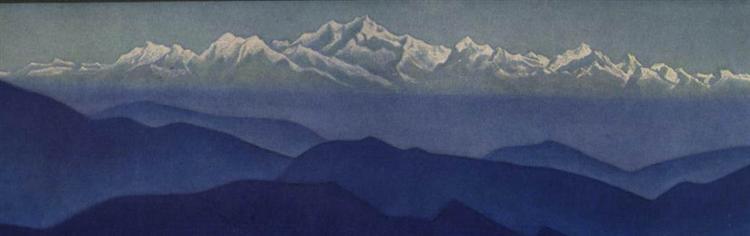 Гималаи, 1921 - Николай  Рерих