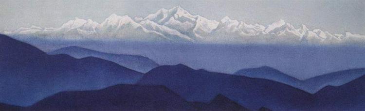 Гималаи, 1941 - Николай  Рерих
