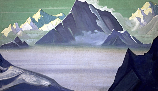 Land of snow people, 1947 - Nikolái Roerich