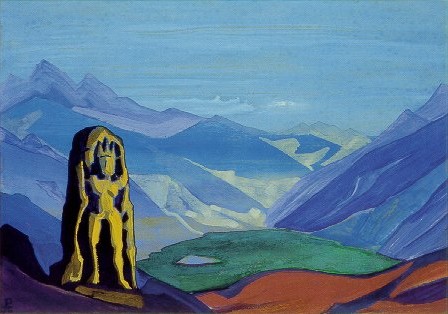 Maitreya, 1932 - Nikolái Roerich