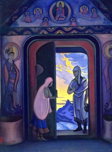 Messenger, 1946 - Nikolái Roerich