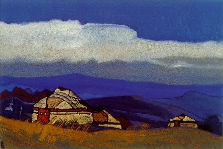 Mongoliya (Olun Sume), 1936 - Nikolai Konstantinovich Roerich