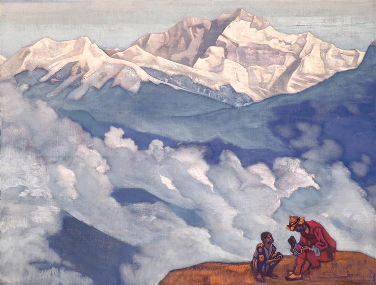 Pearl of Searching, 1924 - Nicolas Roerich