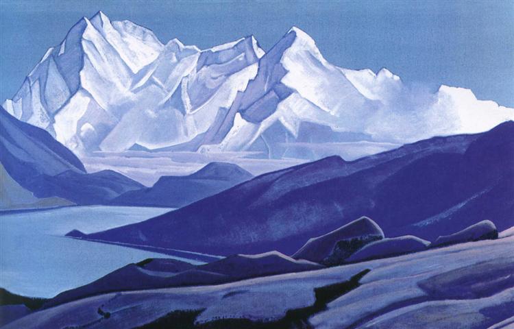 Sacred Himalayas, 1934 - Nikolai Konstantinovich Roerich