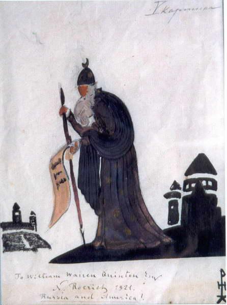 Stargazer, 1921 - Nikolai Konstantinovich Roerich