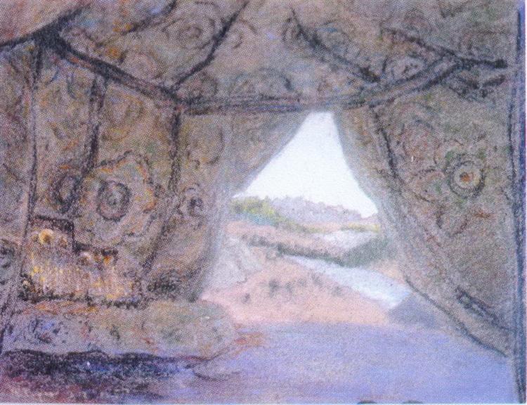 Tent of Ivan the Terrible, 1909 - Nicolas Roerich