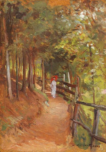 A Walk Through Sinaia Forest, 1902 - Nicolae Vermont