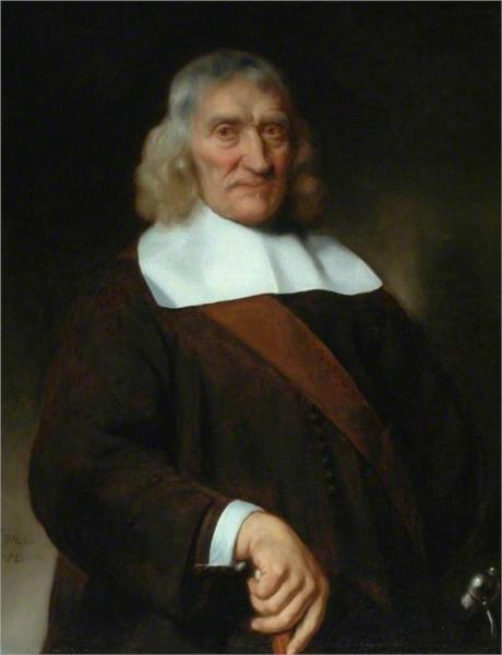 Portraif of a Venerable-Looking Old Man, 1666 - Nicolaes Maes