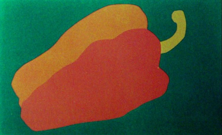 Pimentão vermelho, 1978 - Nikias Skapinakis