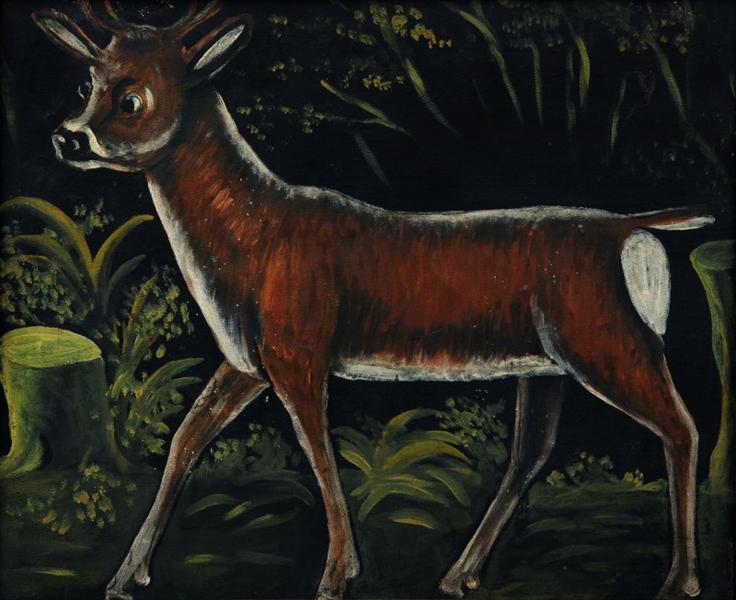 Roe deer fawn - Niko Pirosmani