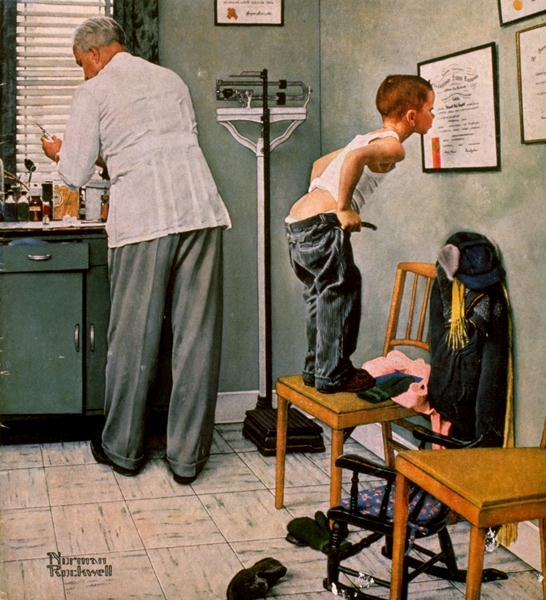 Doctor, 1958 - Norman Rockwell