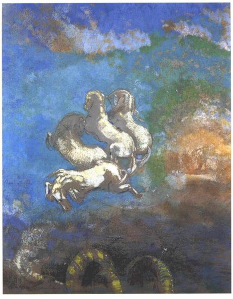 Le Char d'Apollon, c.1914 - Odilon Redon