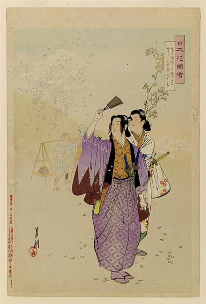 Nihon hana zue, 1893 - Огата Гэкко