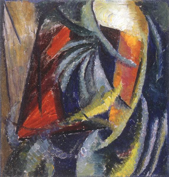 Абстрактна композиція, c.1913 - Олександр Богомазов