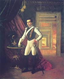 Portrait of Count Dmitri Nikolaevich Sheremetev - Oreste Kiprensky
