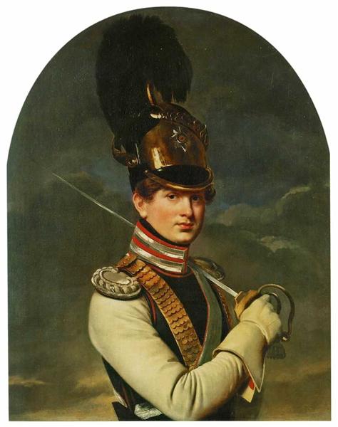 Портрет князя H.П.Трубецкого, 1826 - Орест Кипренский