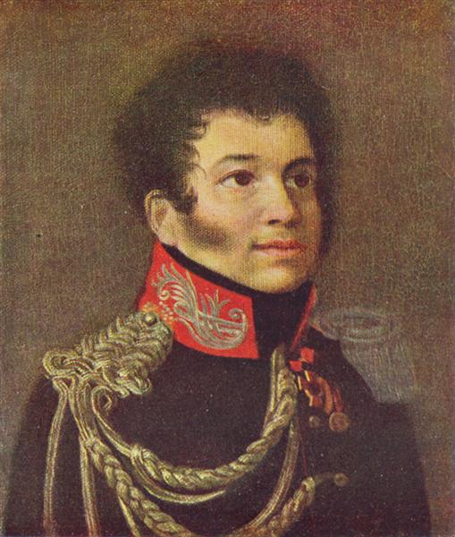 Portrait of Sergei Nikiforovich Marin, 1812 - Orest Kiprenski