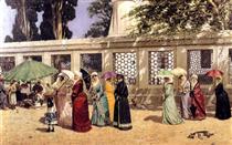 Ladies Taking a Walk - Osman Hamdi Bey