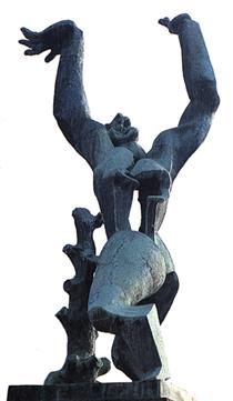 The city destroyed - Ossip Zadkine