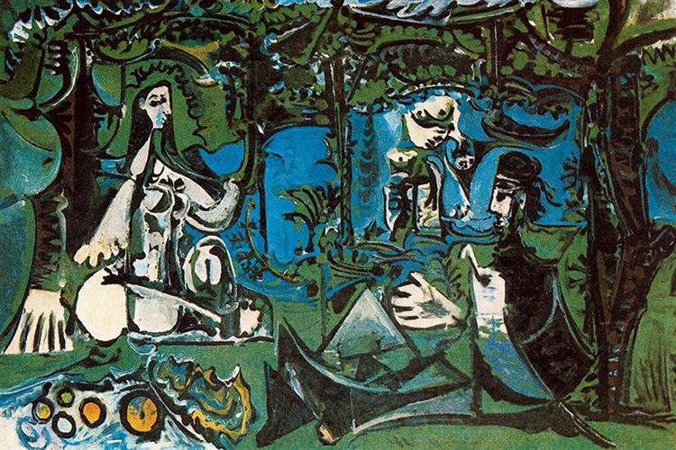 Luncheon on the grass, 1961 - Pablo Picasso