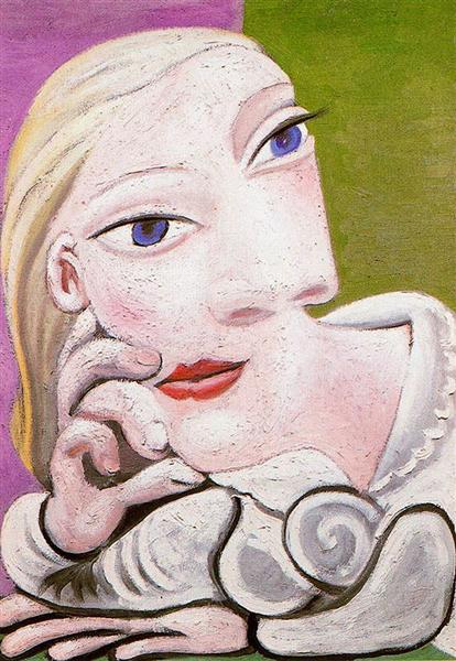 Marie-Therese leaning, 1939 - Pablo Picasso